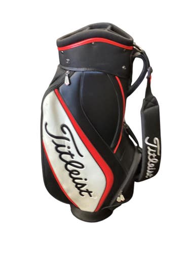 Used Titleist 6 WAY CART BAG Mens Cart Bag Black 11846-S000108001