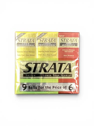 Used Strata 9 PACK TOUR PRO 12 Pack - Golf Balls 11846-S000107946
