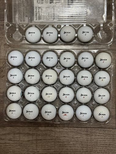 28 Srixon Z-Star Golf Balls - 5A MINT CONDITION