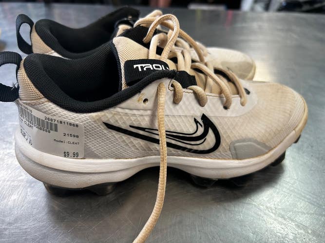 Used Nike CLEAT BB/SB Cleats White Junior 03 11868-S000070810