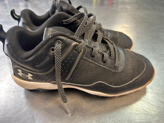 Used Under Armour CLEAT BB/SB Cleats Black Junior 02 11868-S000070809