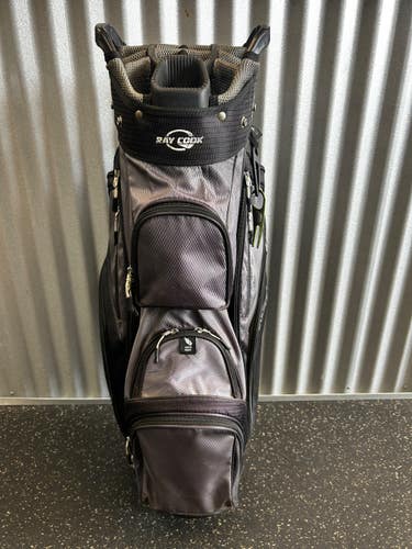 Used Ray Cook RCC-2 Mens Cart Bag Grey 11868-S000070807