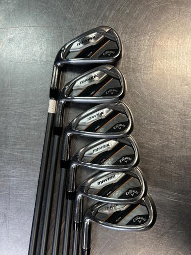 Used Callaway MAVRIK MAX Mens Iron Set LH 6I-SW 11868-S000070806