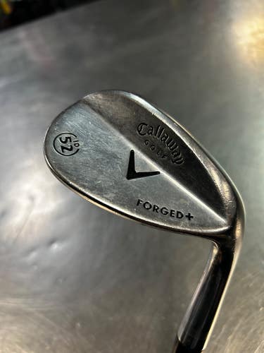 Used Callaway FORGED + Golf Wedge Mens RH 52 Degree 11868-S000070786