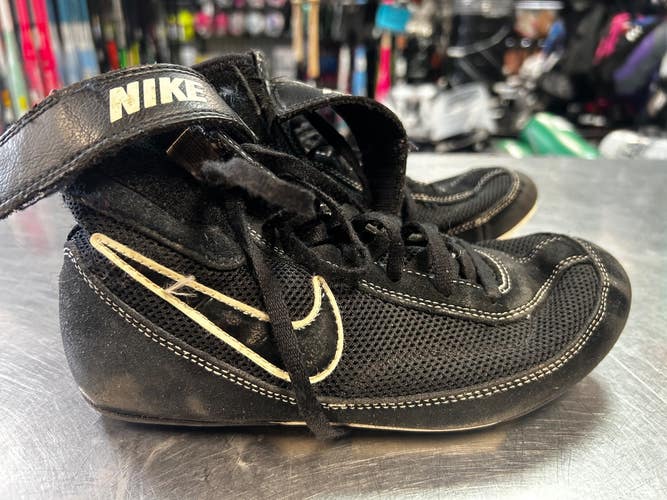 Used Nike Wrestling Shoes Black Junior 05 11868-S000070763