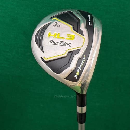 Tour Edge HL3 Hot Launch 3 15 Fairway Wood 3 Aldila Quaranta 50g Seniors w/HC