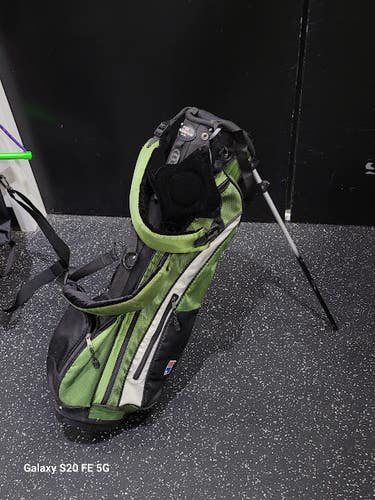 Used US Kids 57-39 Jr Stand Bag Green 11849-S000042216
