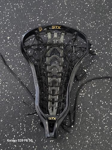 Used STX DROPRAIL Womens Lacrosse Head Black 11849-S000042206