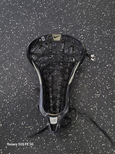 Used Nike LUNAR Mens Lacrosse Head Black 11849-S000042205