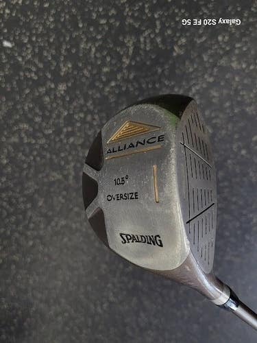 Used Spalding ALLIANCE OVERSIZE Mens Driver RH 10.5 Degree 11849-S000042202
