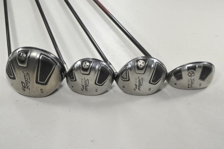 Titleist 909D3 9.5* Driver, 13* and 15* Fairway Woods, 19* Hybrid Stiff # 222901