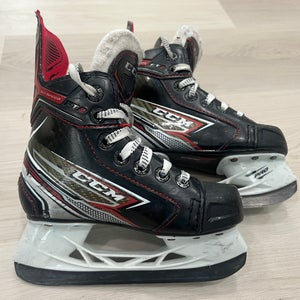 Black 2019 CCM JetSpeed FT2 Hockey Skates Regular Width 10 (Used)