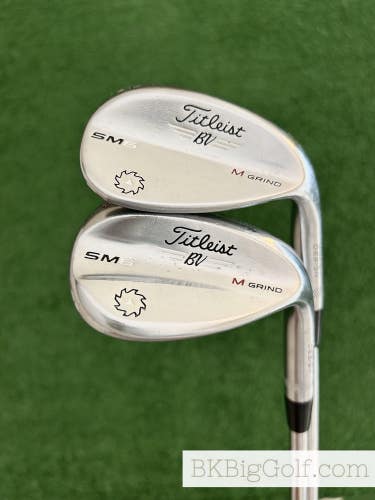 Titleist Vokey SM6 Chrome 2 Wedge Set (54 & 60 Degrees)