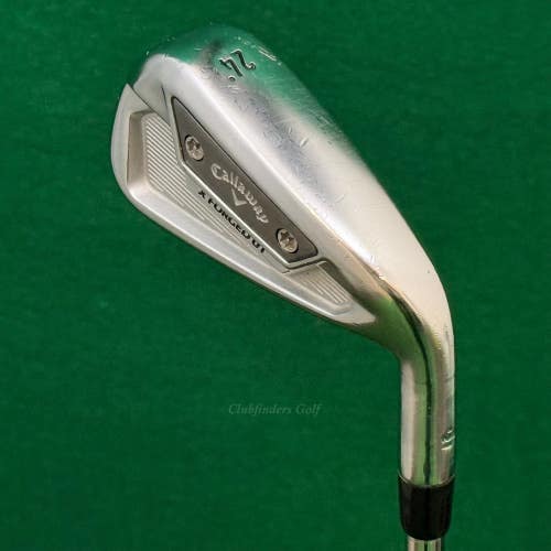 Callaway X Forged UT '21 Green 24 Utility Iron Stepped Steel Stiff