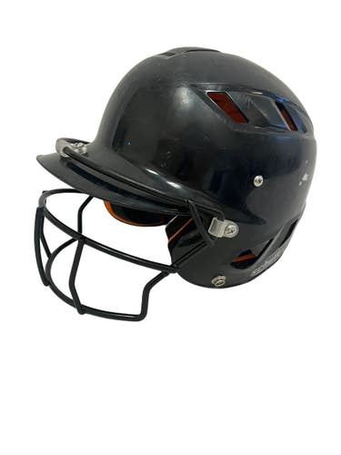 Used Schutt 325600 Batting Helmet w/Mask Black SM 11692-S000152845