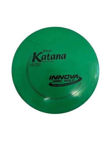 Used Innova PRO KATANA Disc Golf Driver Green 171g 11692-S000152862