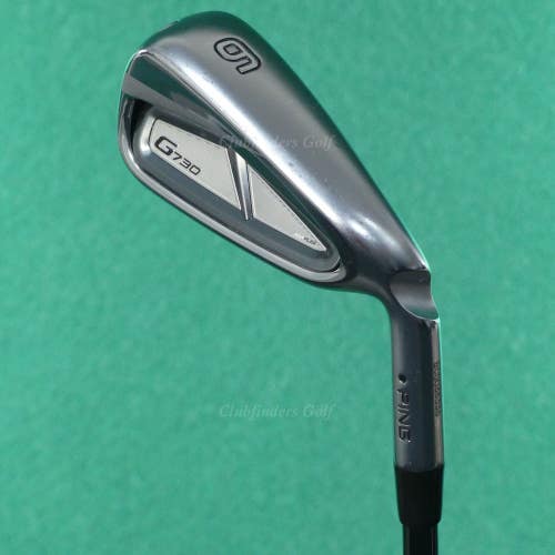 Ping G730 Black Dot Single 6 Iron UST Mamiya Recoil Dart F4 75 Graphite Stiff