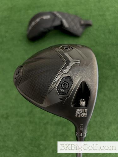 Cobra King DS Adapt 10.5 Driver w Headcover / Tour AD Graphite Design XC-5