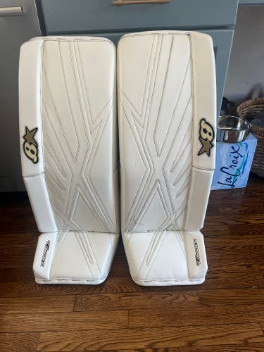 33 + 2 Brian’s subzero 7.0 leg pads(used)