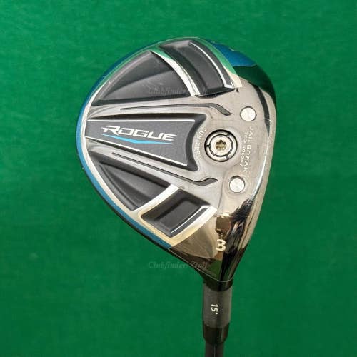 Callaway Rogue Sub Zero 15 Fairway Wood 3 Project X HZRDUS CB Red 60g 6.0 Stiff