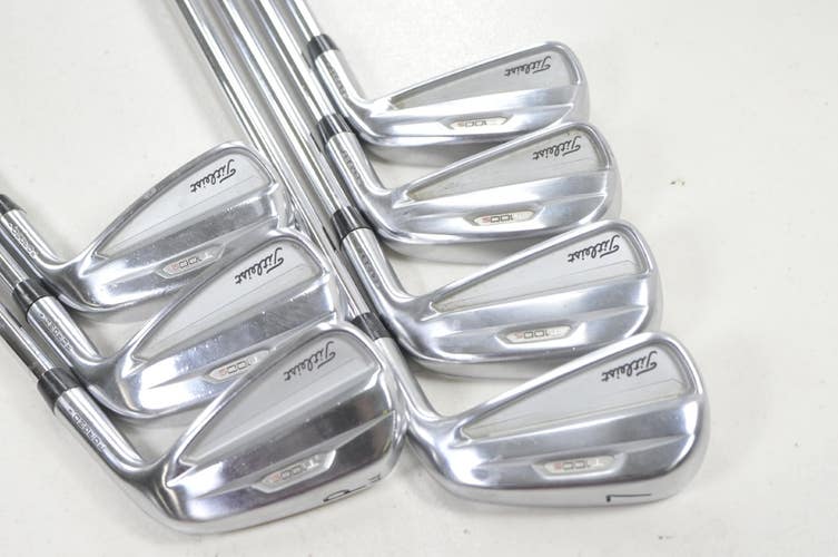 Titleist T100S 2021 4-PW Iron Set X-Stiff RH Project X LZ 6.5 125g Steel #222629