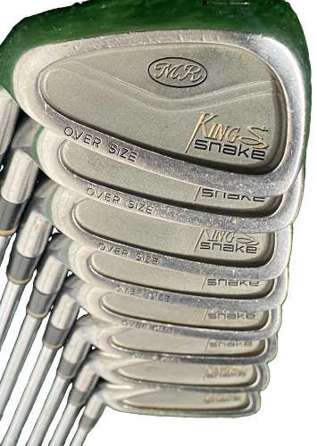King Snake Iron Set 3-PW LH Men's Regular Flex Steel 5i/38" Good Tour Wrap Grips