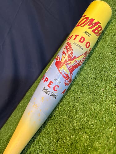 2026 Combat MFG Spec A1 Outdoors Big Barrels Big Game Alloy BBCOR Certified (-3) 32”/29oz Bat (New)