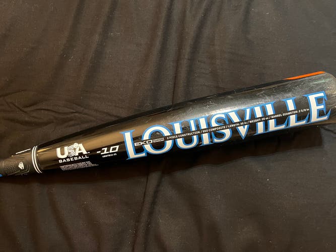 2025 Louisville Slugger Meta Composite USABat Certified Bat (-10) 20 oz 30" (Used)
