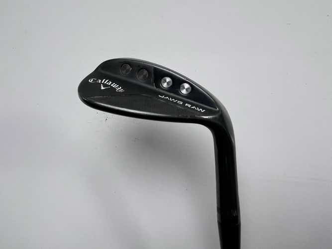 Callaway Jaws Raw Black Plasma Lob Wedge LW 60* 8 Z-Grind DG Spinner RH