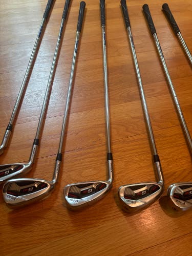 Men's 2019 Ping G410 Left Hand Iron Set Stiff Flex (Used)