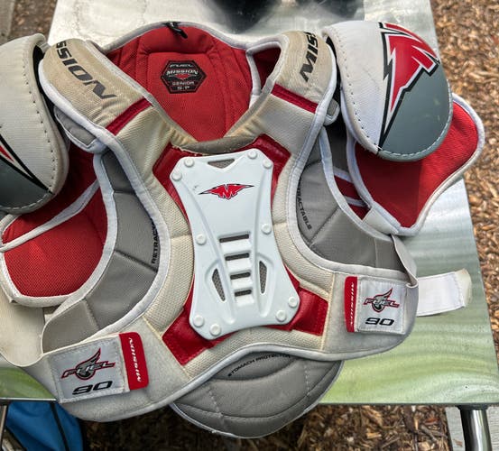 Senior Small Mission Shoulder Pads
