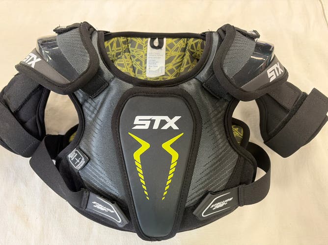 Small Youth STX Stallion 200+ Shoulder Pads (Used)
