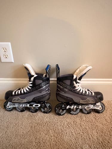 Mission Inhaler AC6 Inline Skates Wide Width Size 8.5 (Used) good condition
