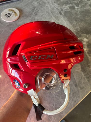 Medium CCM Super Tacks X Helmet (New) with Bauer Cage. Accepting offer for helmet only as well.