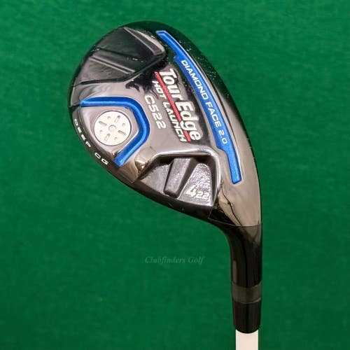 Tour Edge Hot Launch C522 22 Hybrid 4 Iron Fubuki HL 60S Graphite Stiff