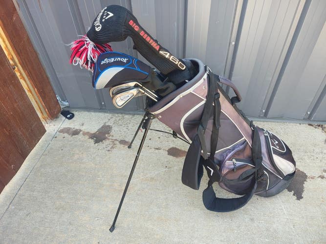 Callaway X-14 15 Piece Complete Golf Set with Stand Bag Regular Flex