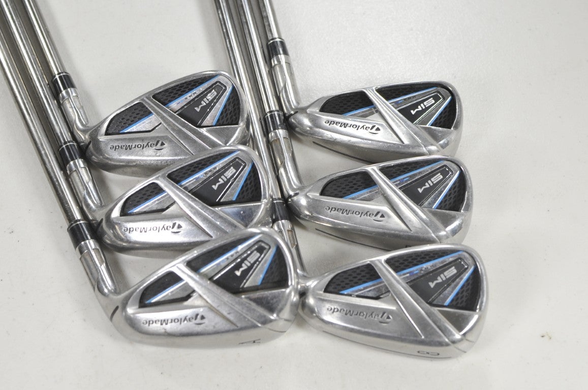 Taylormade SIM GLOIRE Iron Set 6-GW Irons Air Speeder Senior Flex