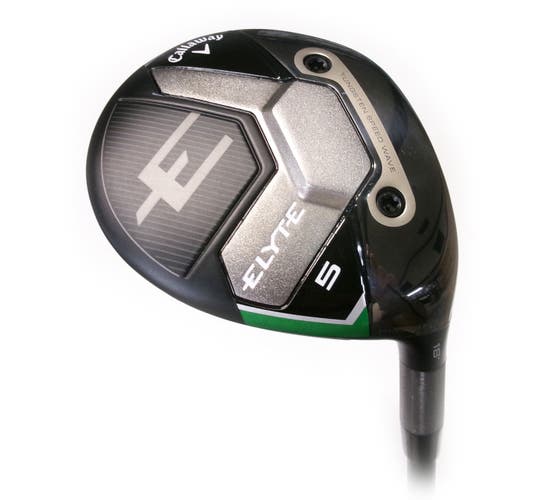 Callaway Elyte 18* 5 Fairway Wood Graphite Mitsubishi Vanquish 5R Regular Flex