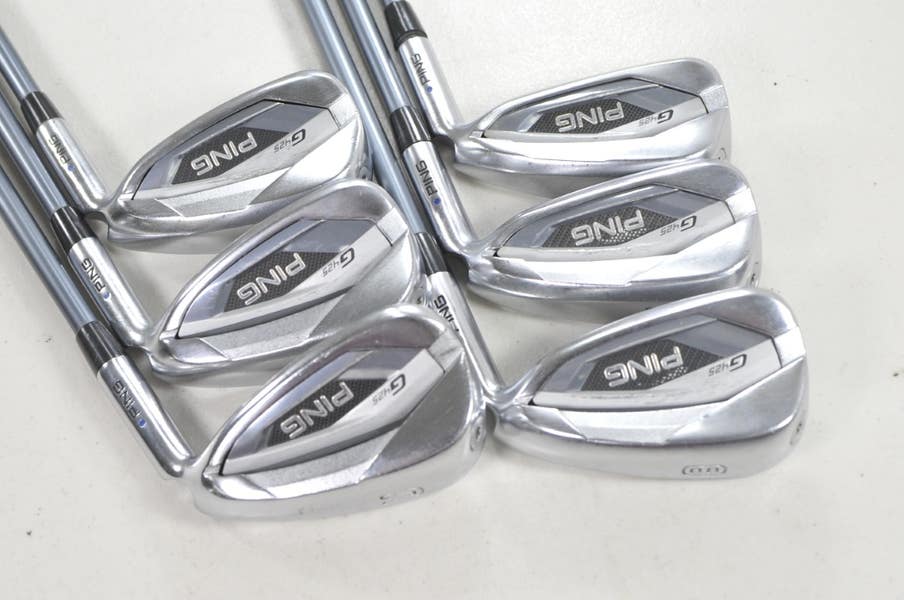 Ping G425 6-W,UW Iron Set Regular Flex Blue Dot RH Alta CB AWT