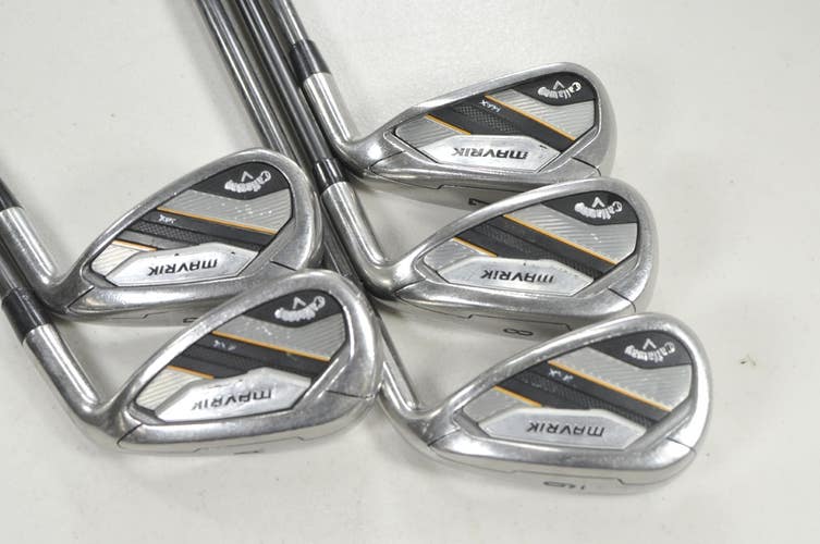 Callaway Mavrik Max 7-PW,AW Iron Set Senior Aerotech Gener8 F2 Graphite #223029
