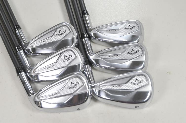 Callaway Elyte 6-PW,AW Iron Set Senior Flex Right Vanquish 4 R2 Graphite #222605