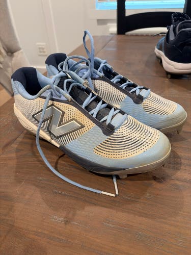 Blue Men's Size M 10.0 (W 11.0) Adult New Balance Low Top (Used)
