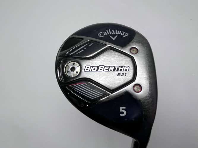 Callaway Big Bertha B21 5 Fairway Wood 18* RCH 45 45g Senior Graphite Mens RH
