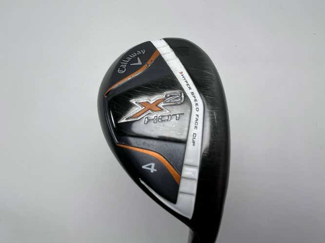 Callaway X2 Hot 4 Hybrid 22* 65g Stiff Graphite Mens RH Midsize Grip