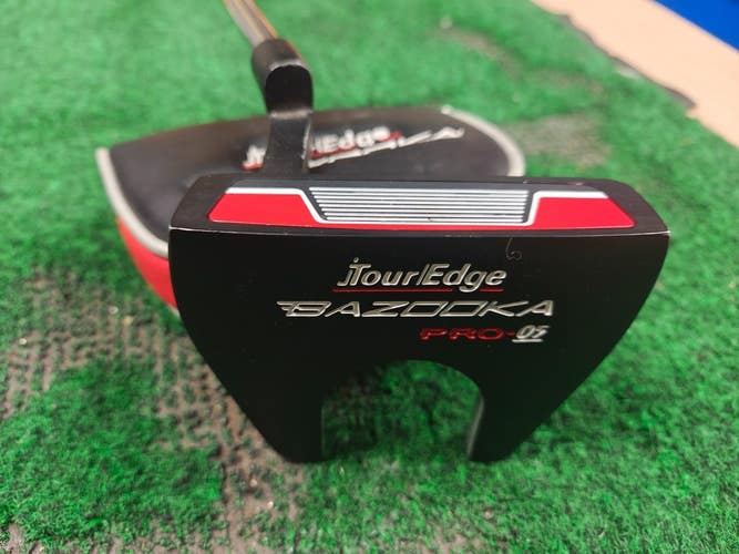 Tour Edge Bazooka Pro 05 35 Inch Left Handed Putter w Headcover LH