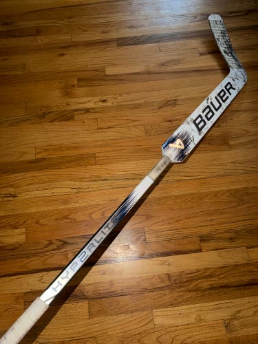 Senior Bauer Vapor Hyperlite 2 Goalie Stick Regular 27" Paddle Pro Stock (Used)