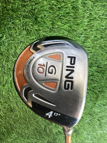 Ping G10 Fairway 4 Wood 17* With Regular Graphite Shaft