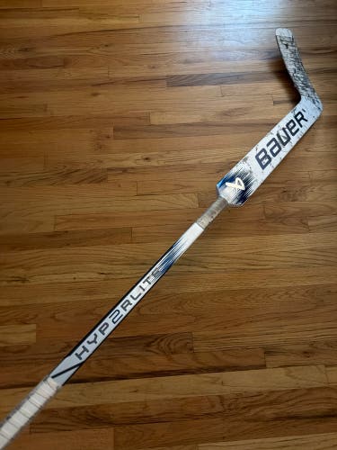 Senior Bauer Vapor Hyperlite 2 Goalie Stick Regular 27" Paddle Pro Stock (Used)