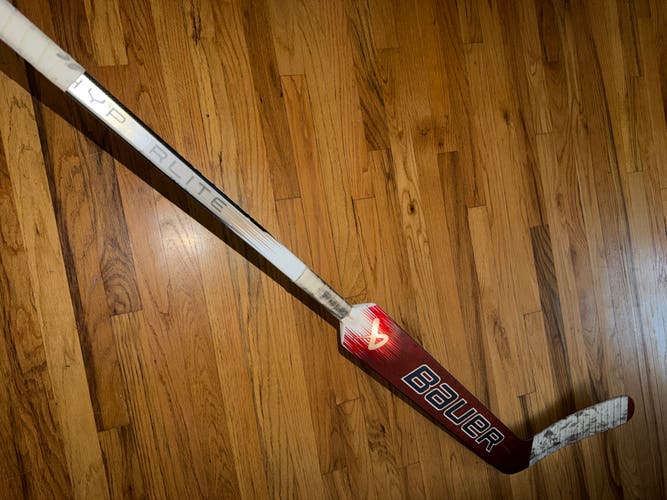 Senior Bauer Vapor Hyperlite 2 Goalie Stick Regular 27" Paddle Pro Stock (Used)
