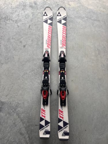 Fischer Progressor XTR 140 cm Skis With Fischer RS 10 Bindings (Used)